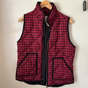 Jcrew  down vest small